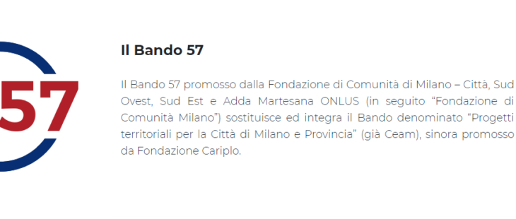 Al via il primo bando della Fondazione di Comunità Milano