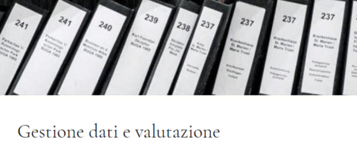 Questionario su gestione dei dati e valutazione d’impatto
