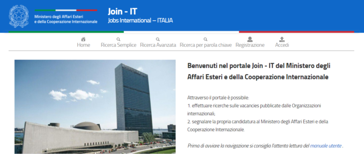 Dal Maeci un nuovo portale per accedere alle carriere internazionali