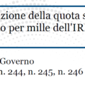 Otto per mille a gestione statale: ecco i progetti approvati con la ripartizione 2019
