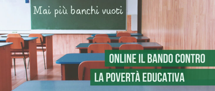 Dal PNRR 30 milioni per combattere la povertà educativa