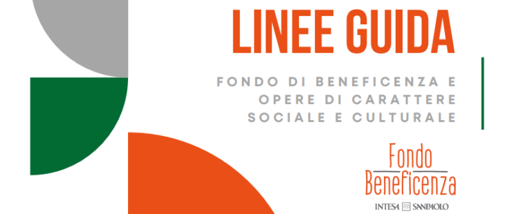Nuove linee guida del Fondo di Beneficenza Intesa Sanpaolo
