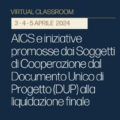 Nuovo corso "AICS e iniziative promosse dai Soggetti di Cooperazione"