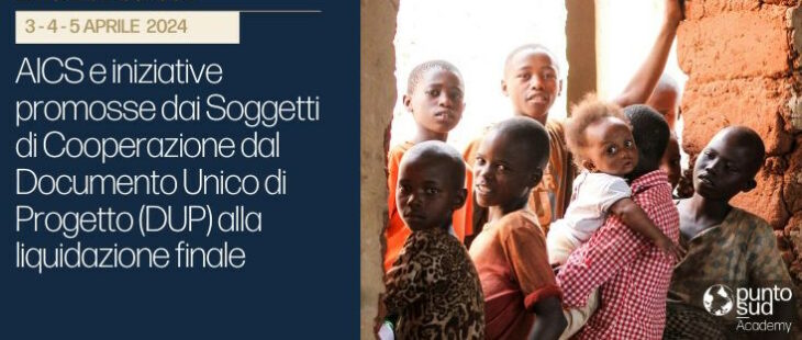 Nuovo corso "AICS e iniziative promosse dai Soggetti di Cooperazione"