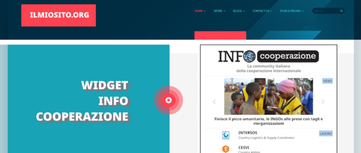 Porta le news, i bandi e le vacancy di Info Cooperazione nel tuo sito internet